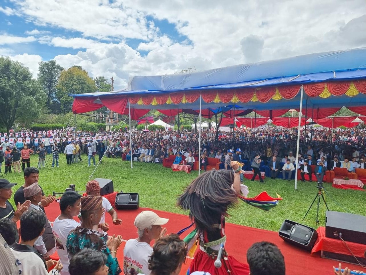 एमाले वाग्मती प्रदेश अधिवेशनको बन्दसत्र जारी